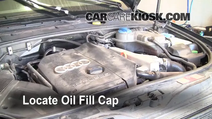 2002 Audi A4 Quattro 1.8L 4 Cyl. Turbo Oil